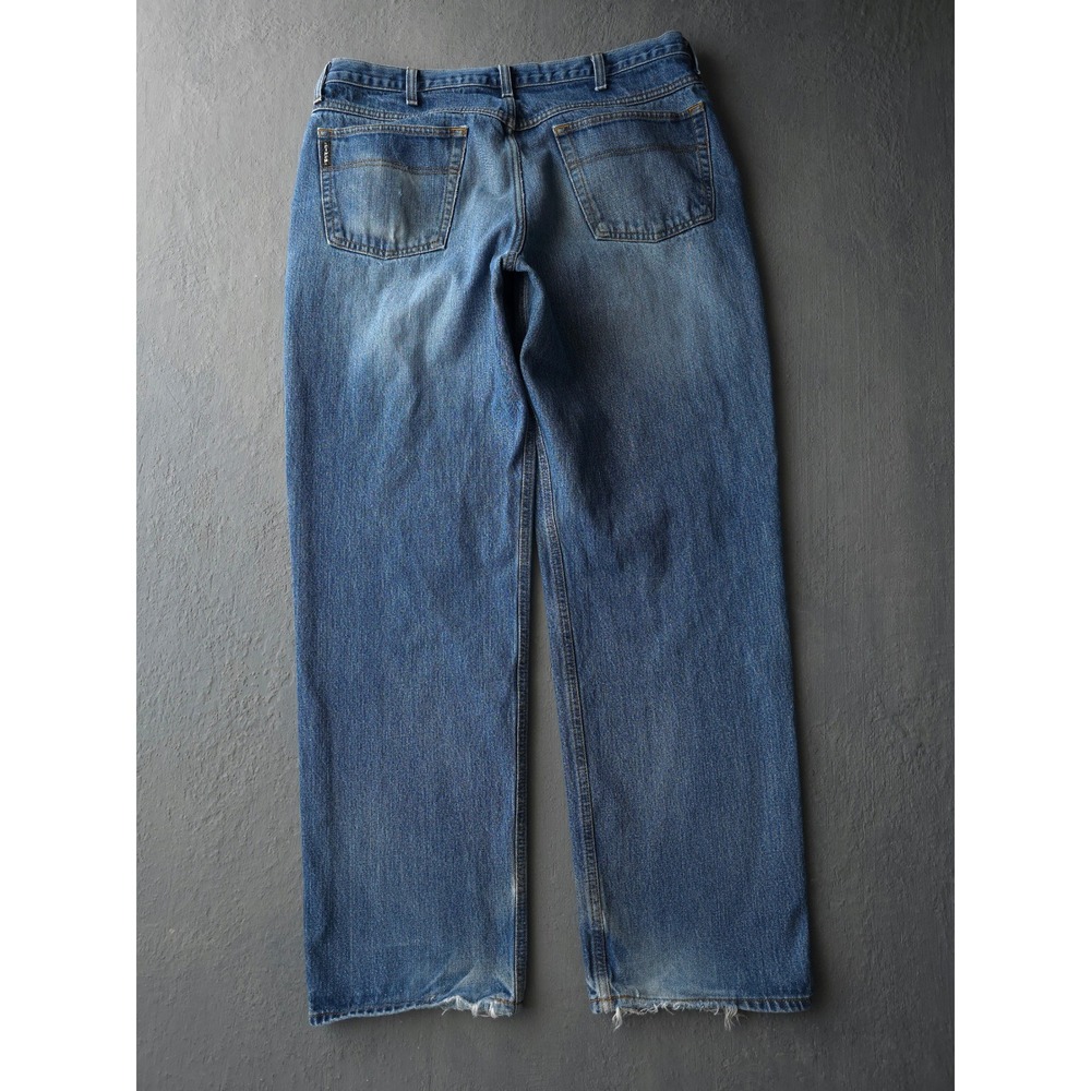 Vintage 2000s Cinch Blue Jeans 38x32 Relaxed Fit Denim - Picture 2 of 16